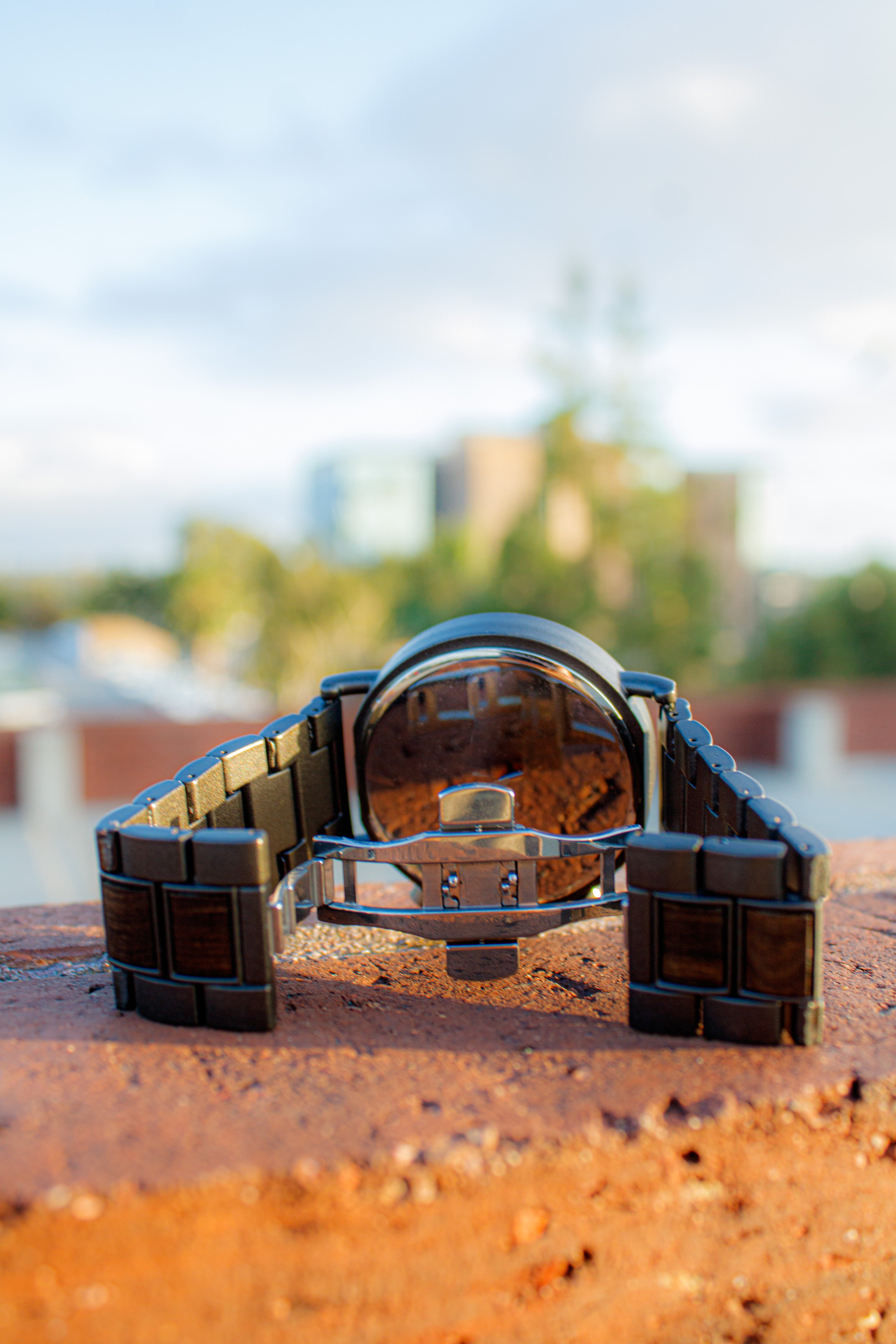 RSNDZ Minimalist Wooden Chronograph