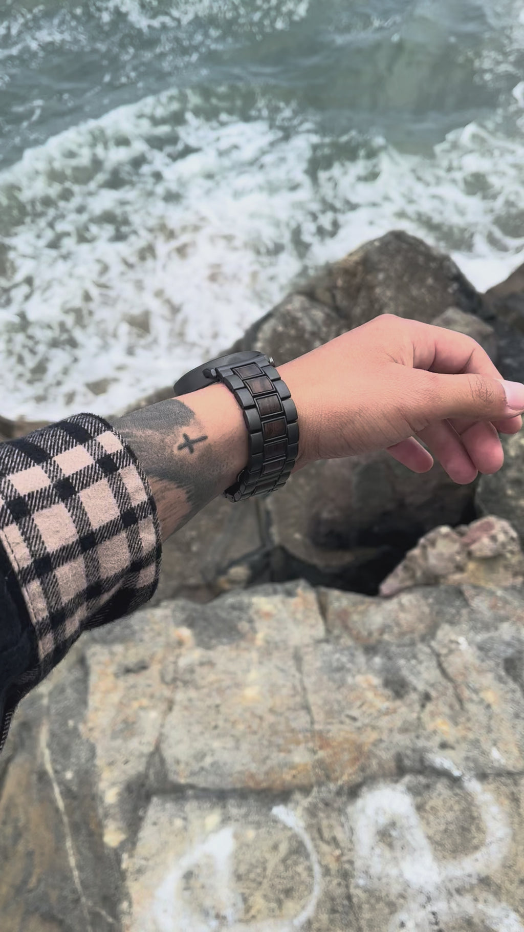 RSNDZ Minimalist Wooden Chronograph